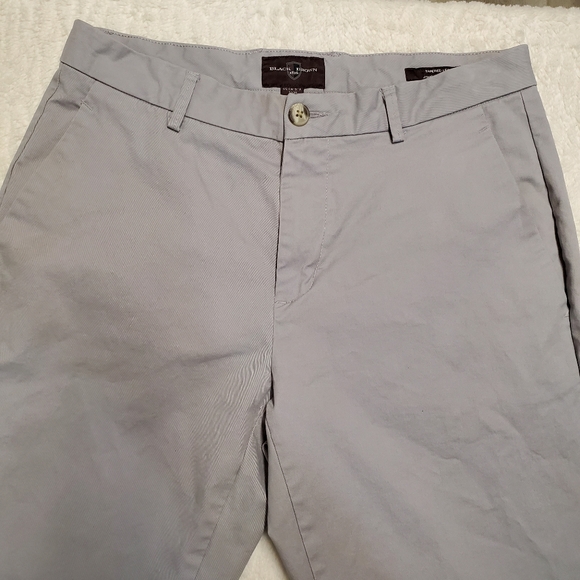 Black Brown 1826 Tailord fit twill pants - Picture 2 of 5